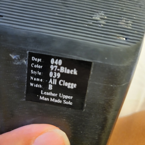 Gorgeous All leather WILD PAIR Clogs-wooden heel-SPRING, SUMMER, FALL, WINTER! - Picture 6 of 8